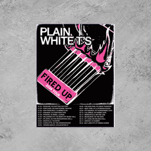 '24 Fired Up Tour Poster