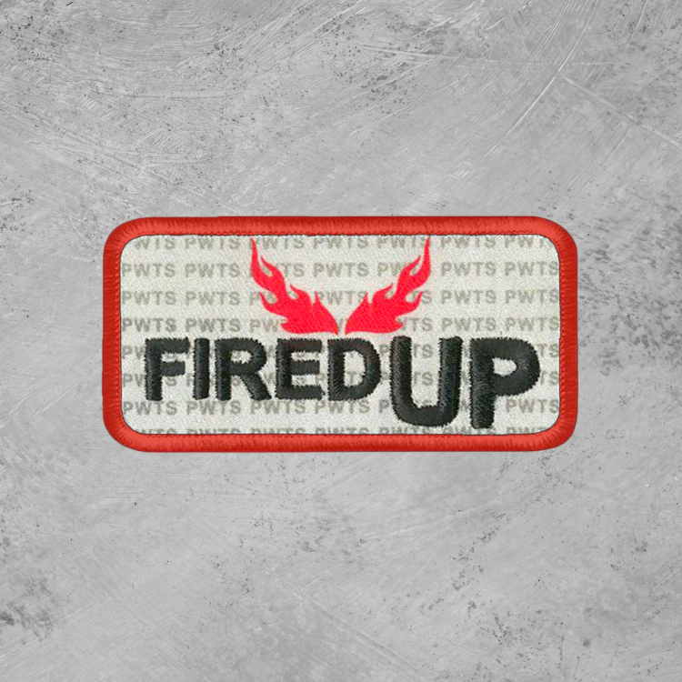 "Fired Up" Iron-On Patch