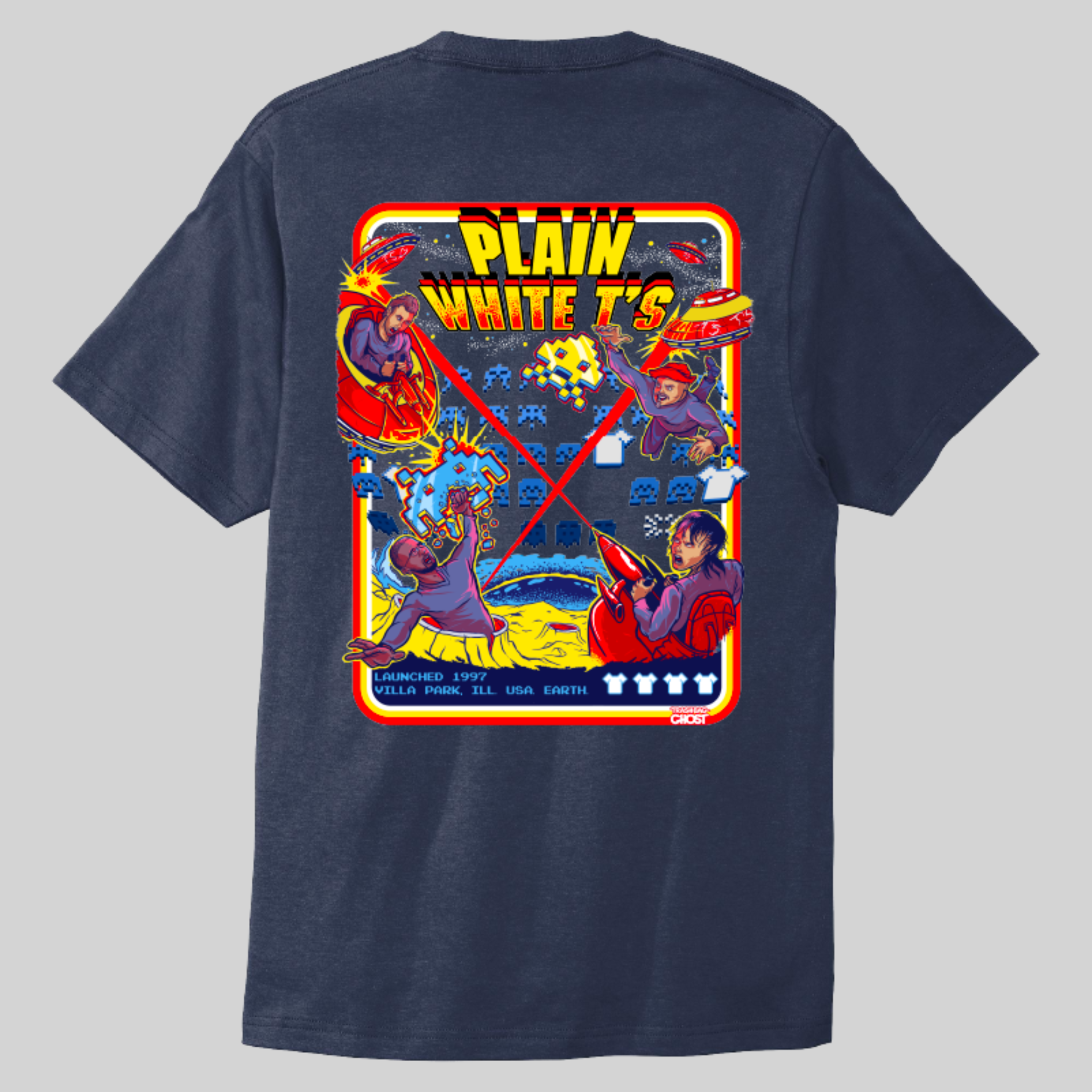 Plain White T's Arcade T-Shirt Back