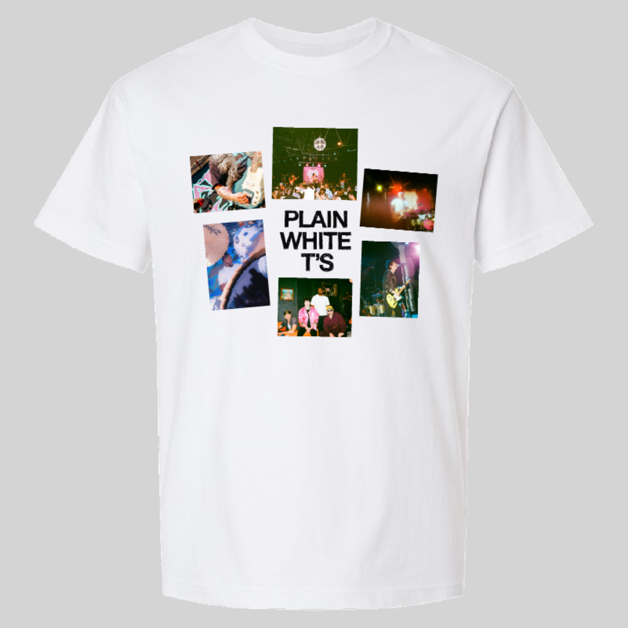 Plain White T's Collage T-Shirt