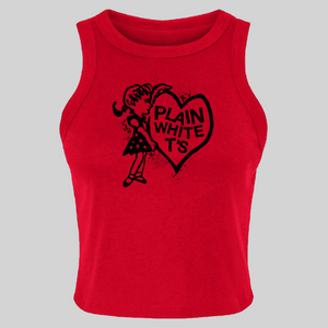 Plain White T's Girl Heart Tank