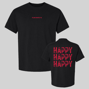 Plain White T's Happy T-Shirt Both